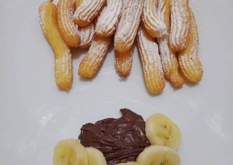 Churros Choco Banana Juara 💛