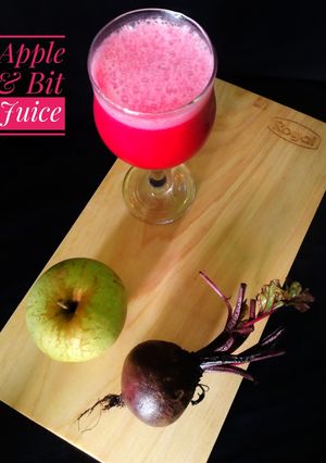 Foto resep Jus buah Apel dan Bit