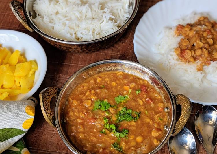 Recipe of Any-night-of-the-week Lauki chana dal