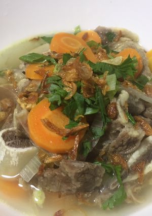 Foto resep RESEP SOP IGA SAPI ALA RESTORAN - resep sop iga sapi bening