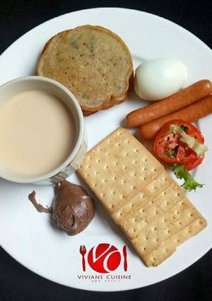 A picture of English Breakfast.