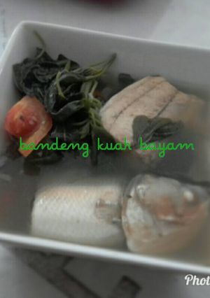 Foto resep Bandeng kuah bayam