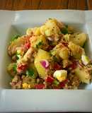 Ensalada campera con vinagreta de mostaza