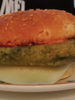 Una foto de Hamburguesa de espinacas, a mi manera