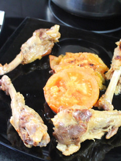 Una foto de Alitas de pato enlatadas al grill doble