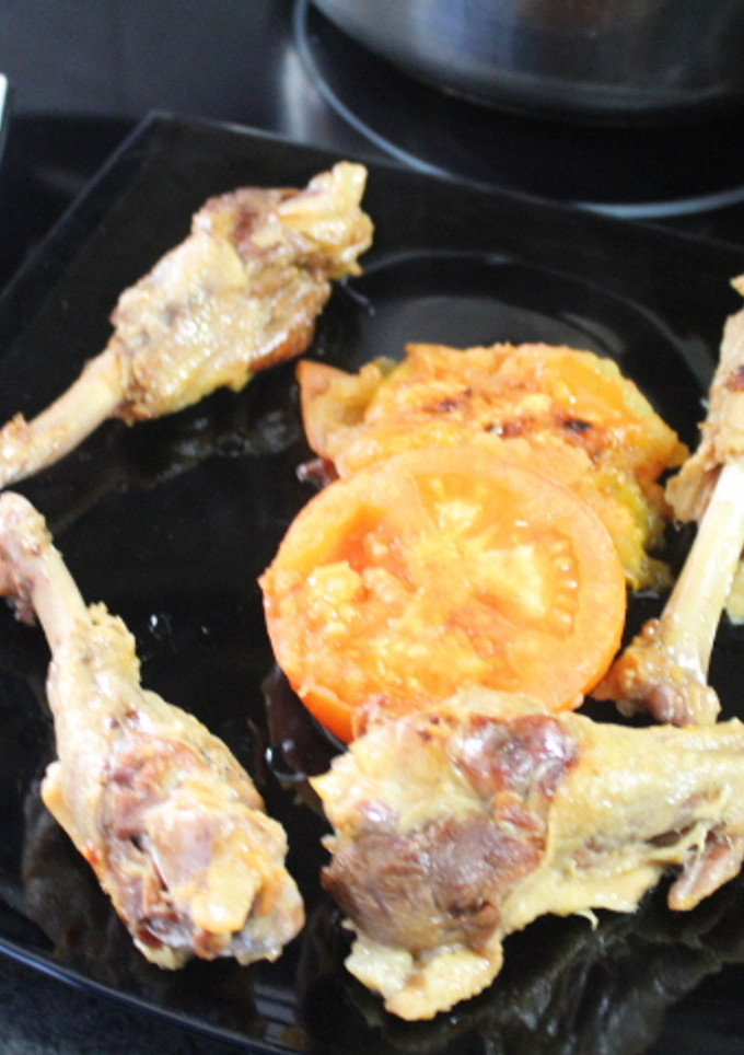 Una foto de Alitas de pato enlatadas al grill doble