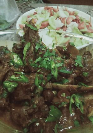 A picture of Beef chops.