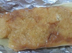Una foto de Humitas Dulces con Harina de Maíz
