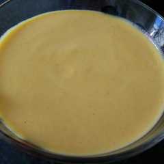 Una foto de Crema de zanahoria