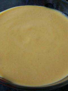 Una foto de Crema de zanahoria