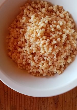 Pergős tarhonya recept fotója