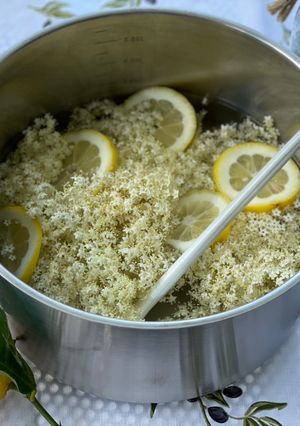 Holunderblüten Sirup Rezepthauptbild