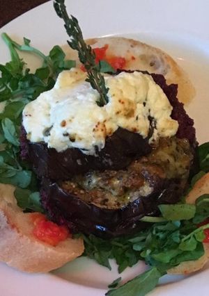 Una foto de Berenjena café gitane