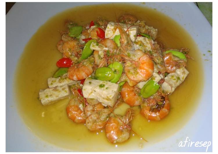 Resep Sambal Udang (Pete, Tahu), Sempurna