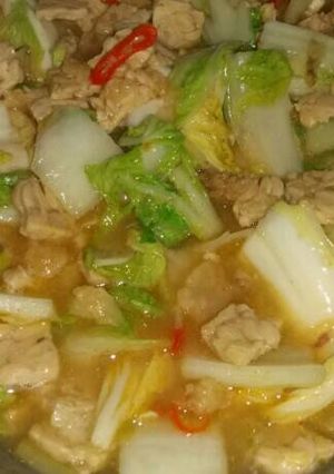Foto resep Sawi Putih Kuah