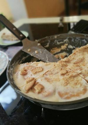 Una foto de Postre con galletas María