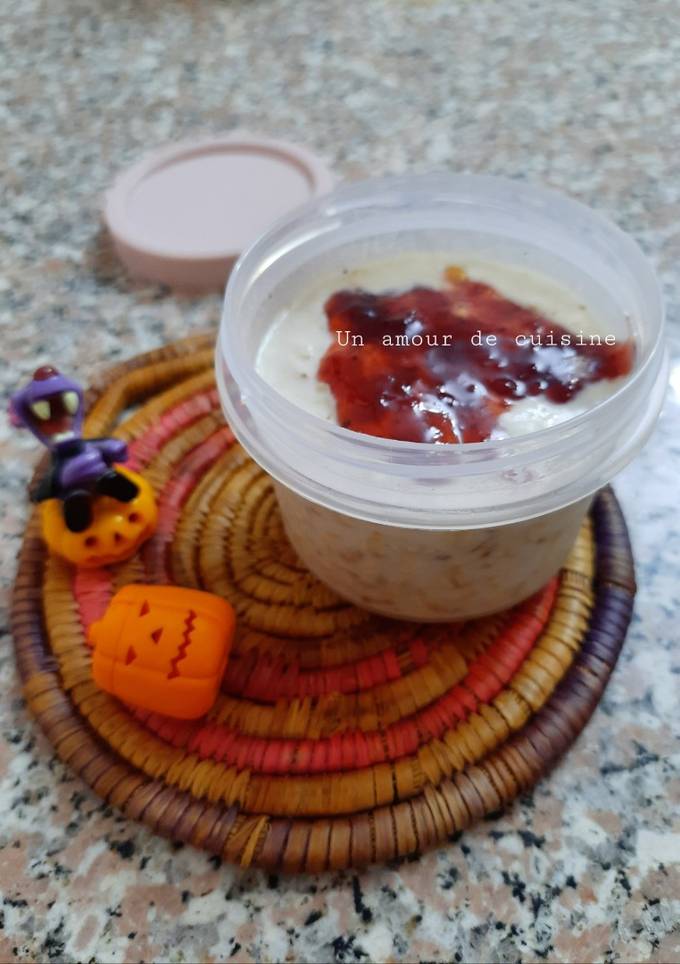 Overnight porridge sanglant