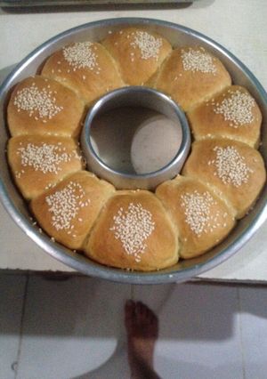 Foto resep Roti sobek coklat wijen