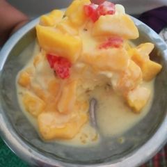 A picture of Mocktail icecream twist.