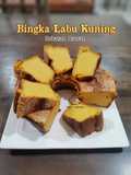 Bingka Labu Kuning Sukatan Cawan