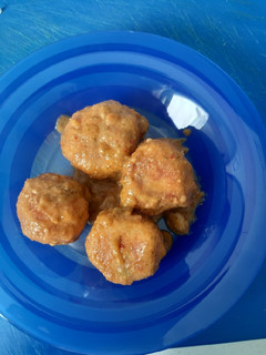 Una foto de Albóndigas de bacalao en salsa