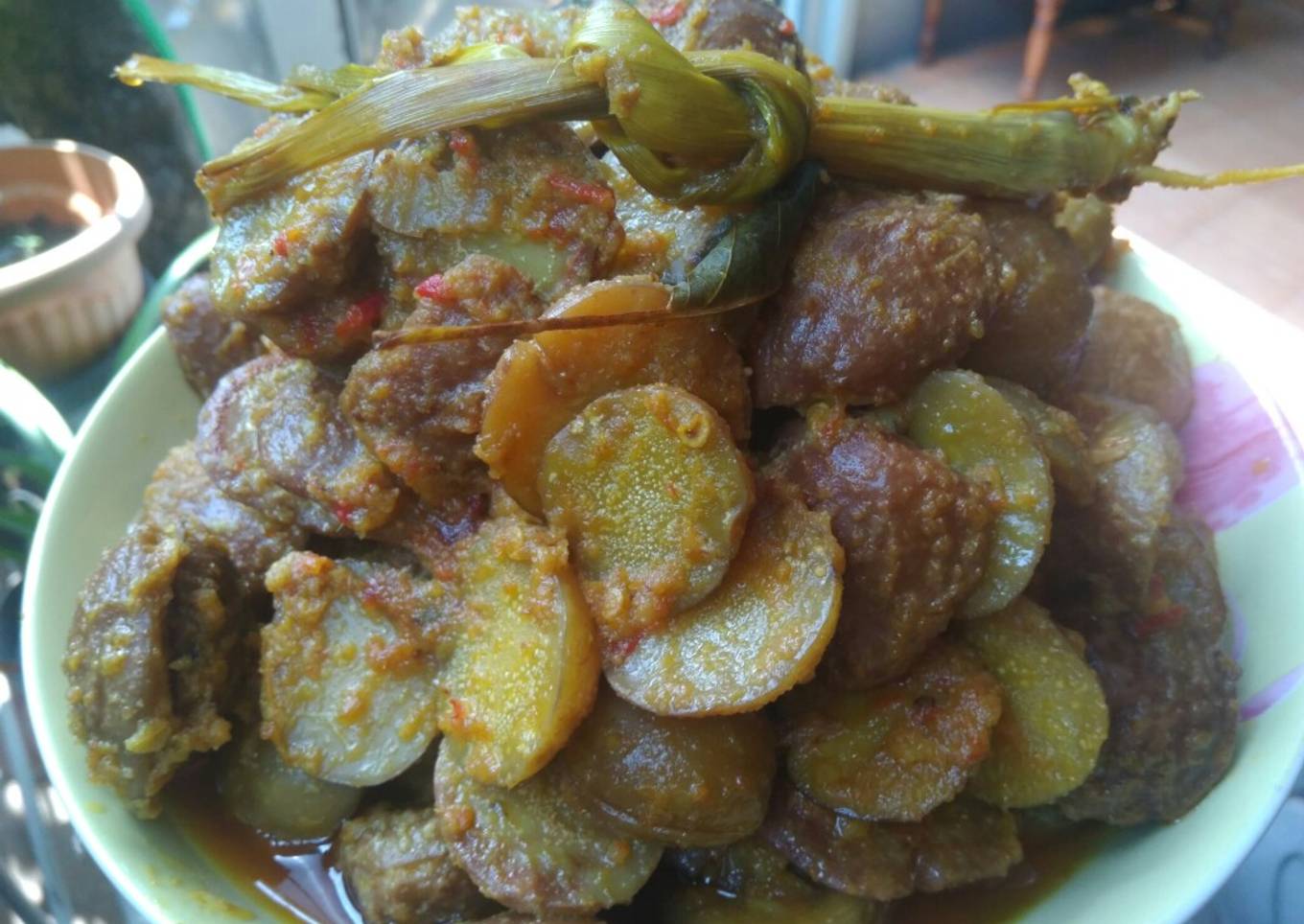 Rendang jengkol