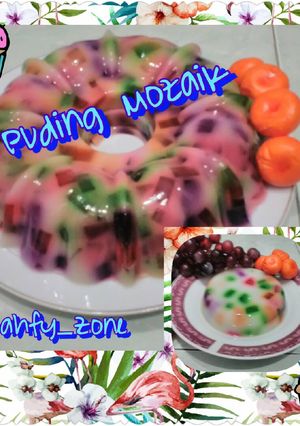 Foto resep Puding Mozaik