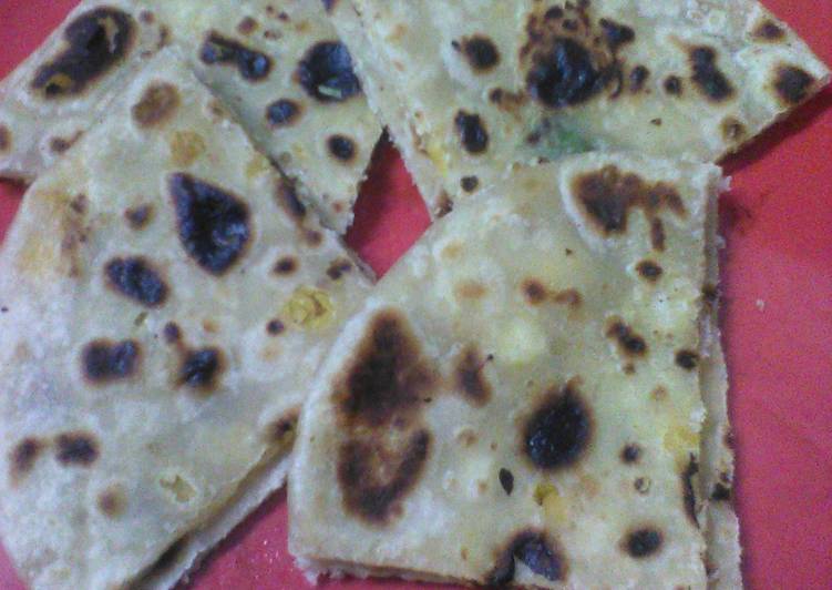 Recipe of Any-night-of-the-week Split paratha