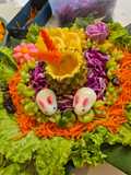 Veggie and Tropical Fruit Salad