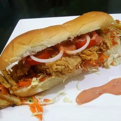 CHICKEN ZINGER BURGER 😋 A picture of CHICKEN ZINGER BURGER 😋.