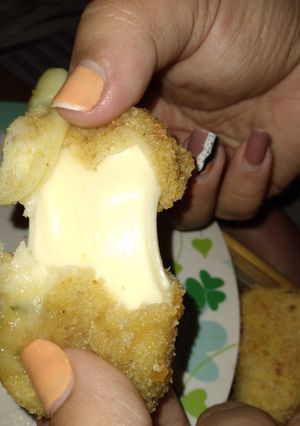 Una foto de Cuadraditos de muzzarella
