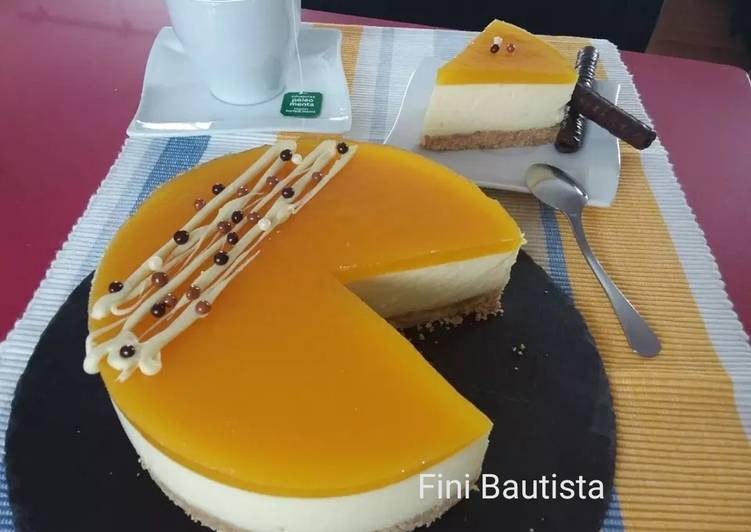 Easiest Way to Make Any-night-of-the-week Tarta de mango sin horno