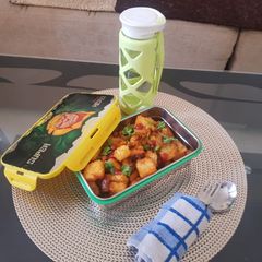 A picture of Bread upma.