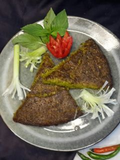 عکسی از دستور کوکو پیازچه و سیب زمینی