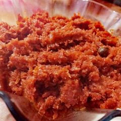 A picture of Gajar ka halwa.