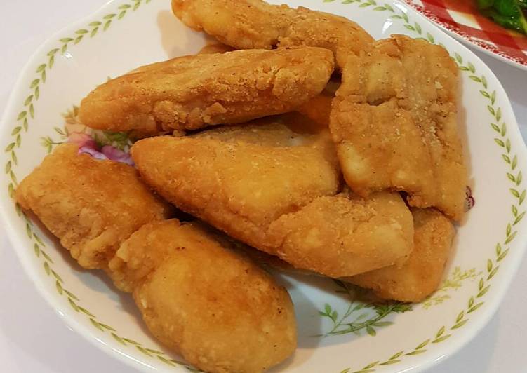 Resep Ikan dory goreng tepung yang Sempurna