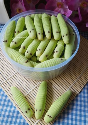 Foto resep Kue Ulat Daun