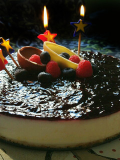 Una foto de Tarta de queso sin horno
