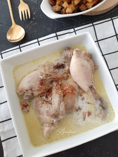 Foto resep Opor ayam kuah putih