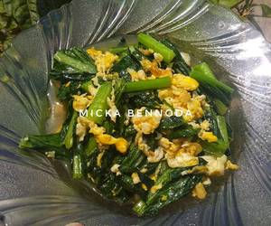Cara Cepat Tumis Sawi Telur Orakarik Enak dan Sehat