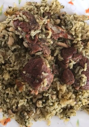 عکسی از دستور دمى لوبيا چشم بلبلى