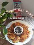 Bakwan Sayur Oat Panggang Teflon (Bakwan Sehat)