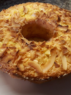 Una foto de Torta extra coco