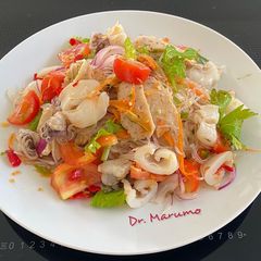 A picture of Spicy Mixed Salad.