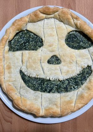 Foto di Torta salata di halloween