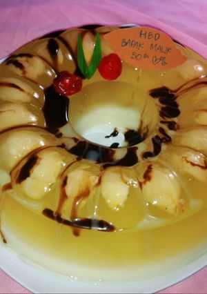 Foto resep Puding leci susu