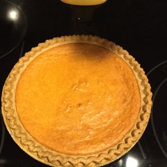 A picture of Sweet potato pie.