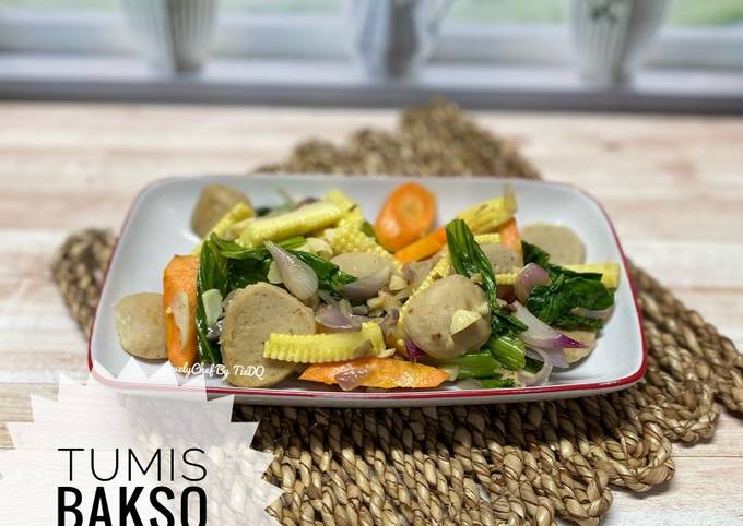 Resep Tumis Bakso Sayuran Oleh Lovelychef By Tiedq Cookpad