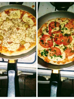 Una foto de Pizza a la sartén 🙉