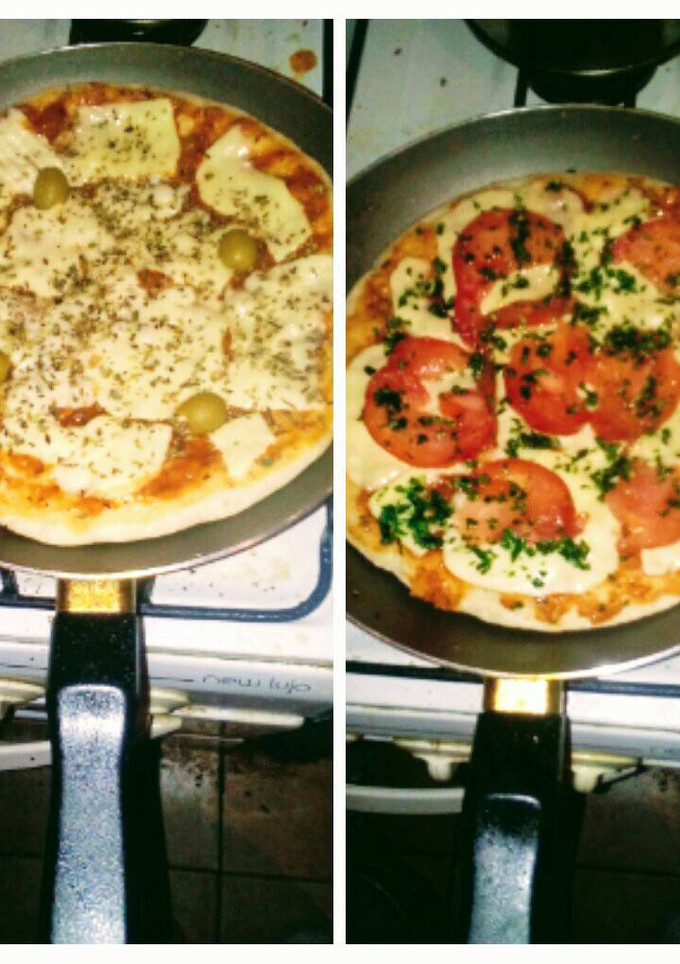 Una foto de Pizza a la sartén 🙉